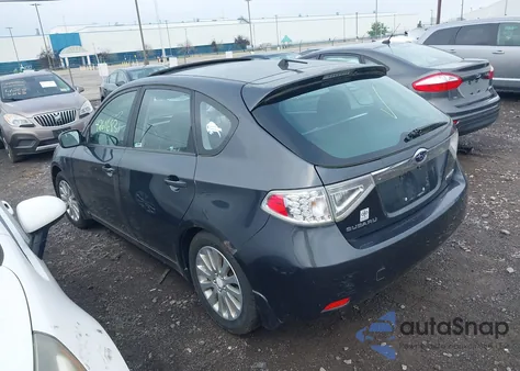 2009 Subaru Impreza 2.5I Premium из США, поврежденный, VIN JF1GH60659G823418